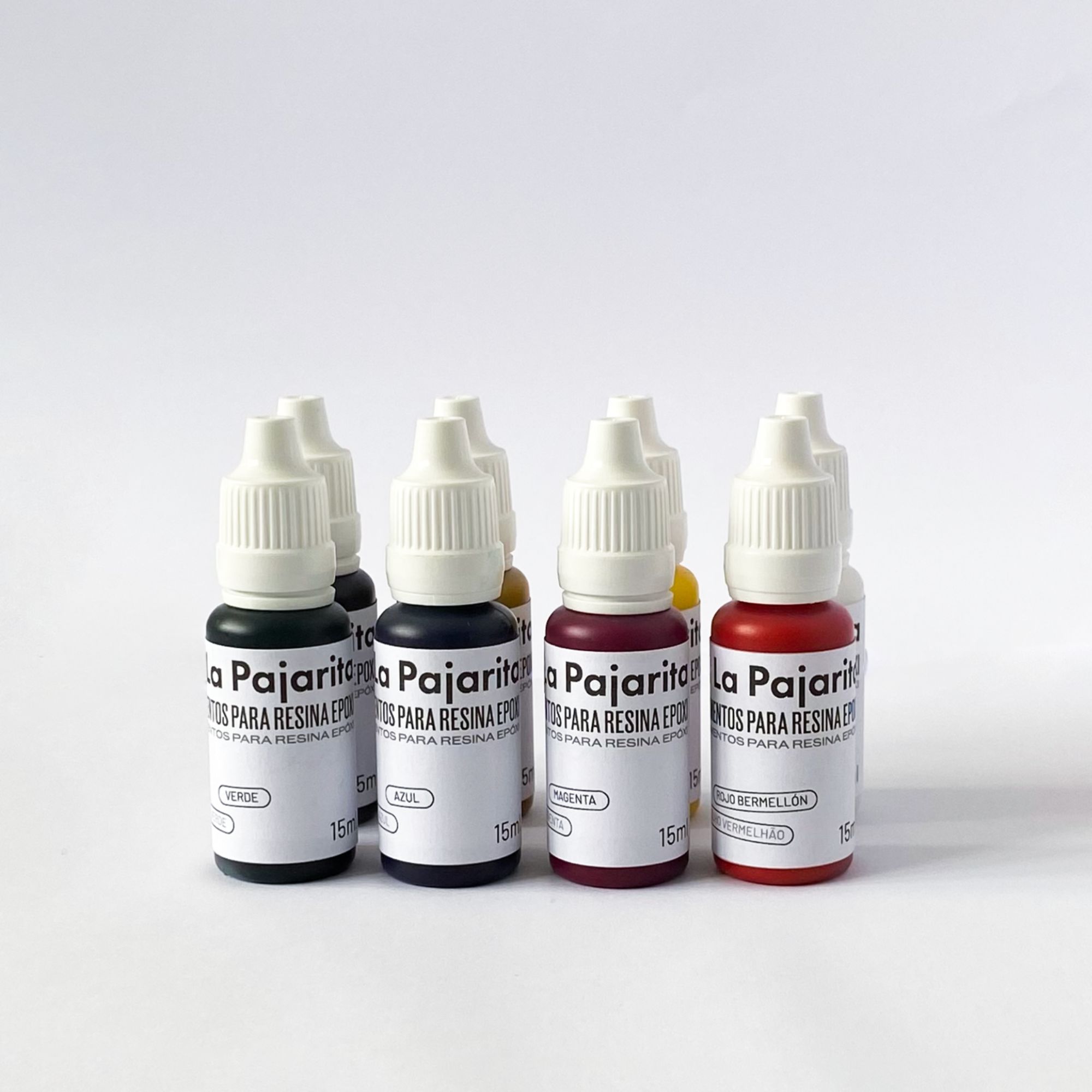 KIT PIGMENTOS/COLORANTES 8 ref 